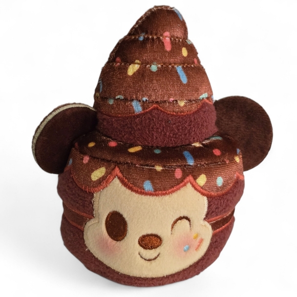 Disney Other - Disney Dessert Mickey Mouse Plush – Chocolate Sprinkle Sundae Style